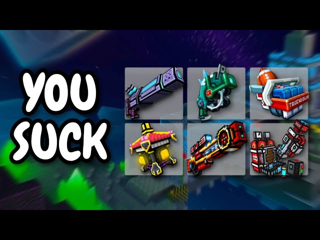 What YOUR Pixel Gun 3D Loadout Says About You!