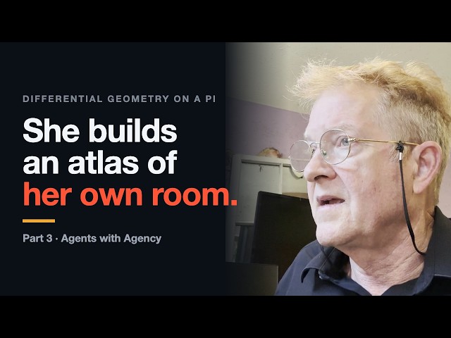 She Builds an Atlas of Her Own Room (Differential Geometry on a Raspberry Pi)