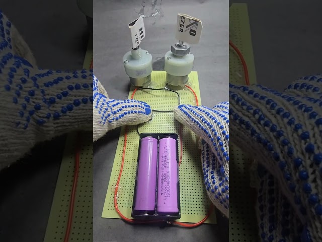 battery #2 switch= reverse motor!No Arduino!% d c motor #N 150 motor 2  gear motor