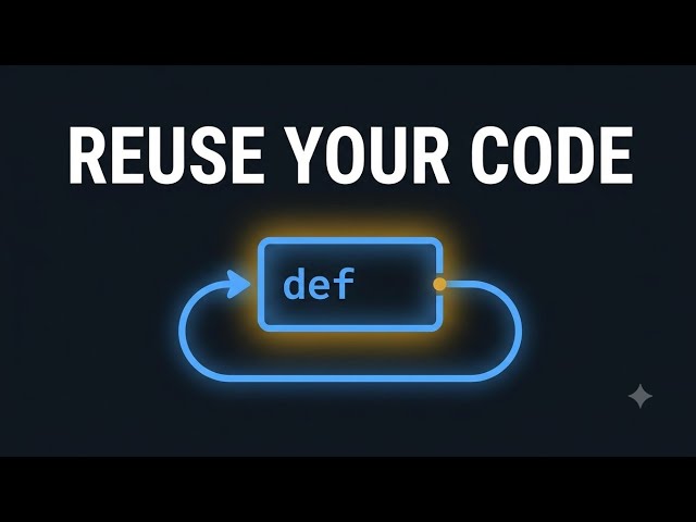 Master Python Functions in 15 Minutes (Beginner to Recursion)