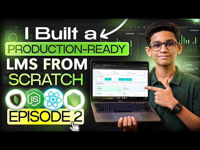 How to Set Up the LMS Backend & MongoDB! 🤯 | LMS Series EP. 02
