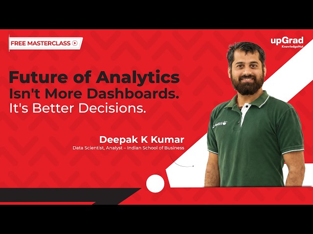 Future of Analytics isn't More Dashboards. It's Better Decisions