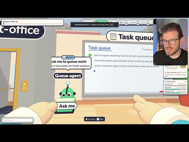 I Built a Virtual Office for AI Agents