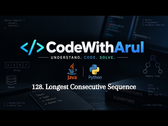 128: Longest Consecutive Sequence | Sorting & HashSet | Java + Python