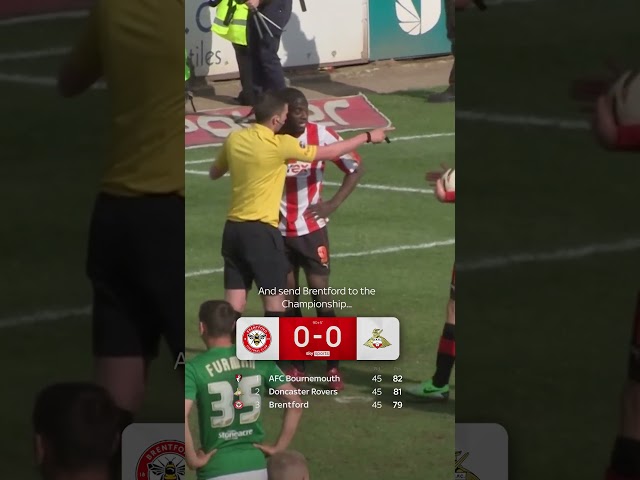 Dramatic final day Doncaster Rovers stoppage-time goal denies Brentford promotion