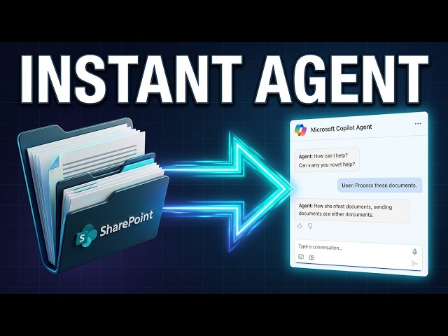 Create an AI Agent Inside SharePoint — No Code, No Copilot Studio