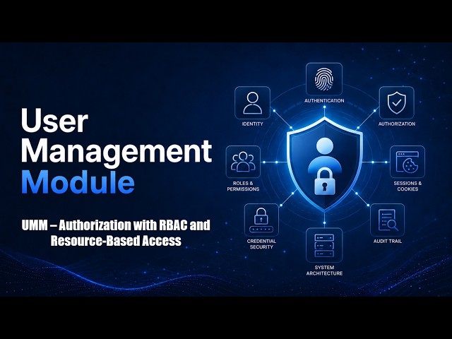 UMM - Authorization with RBAC and Resource-Based Access | Part 5