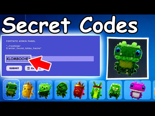 *NEW CODE* RARE SPRITE CODE in FORTNITE SEASON 4 SPRITE CODES! (New Secret Codes)