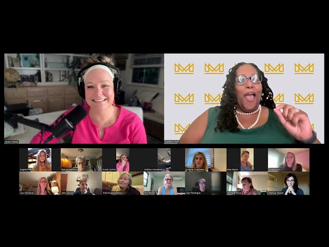 Anchored mastermind with guest Marsha Tate