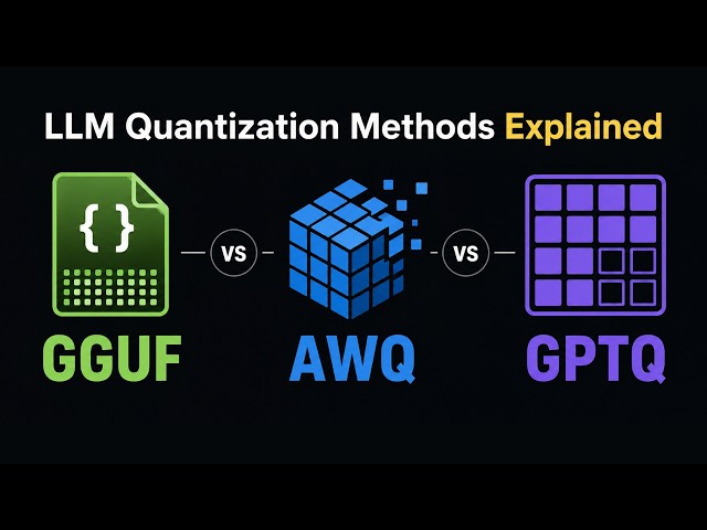 GGUF vs AWQ vs GPTQ: LLM Quantization Methods Explained