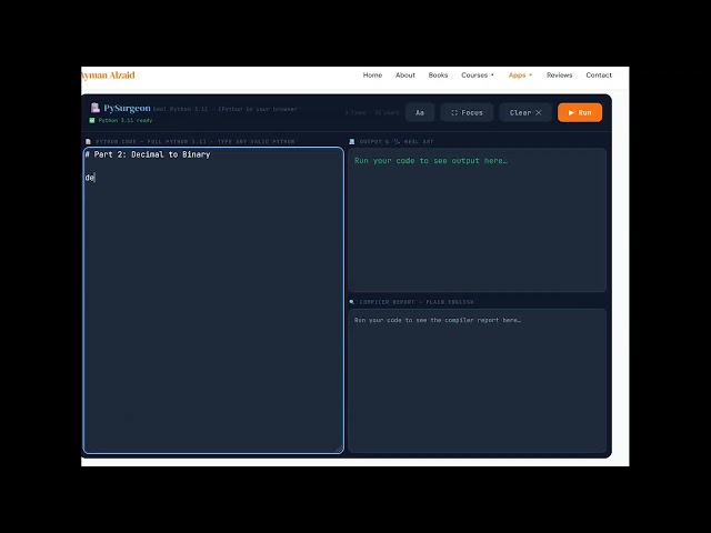 Python Binary to Decimal & Decimal to Binary Tutorial