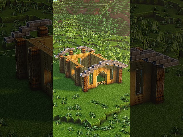 Minecraft Storage House 📦#minecraftbuilding