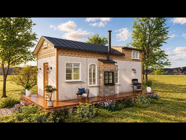 What Makes This Tiny House So Special? Natural Light, a Cozy Loft | Exploring Tiny House