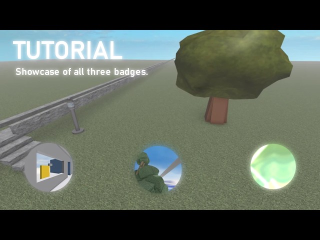 All Badges Playthrough in "Tutorial" | Roblox Horror Game