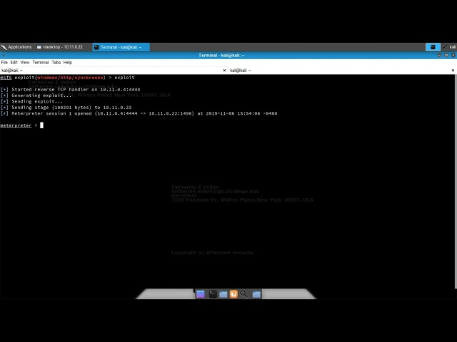 Offensive Security Official Video Leaks Post Exploitation with Metasploit 28