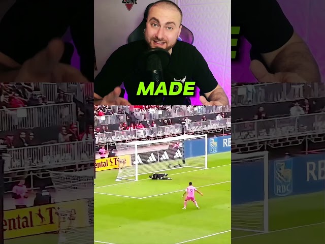Lionel Messi  Goal vs Toronto -  i'M SO HAPPY ABOUT MY GOAT  🐐🔥