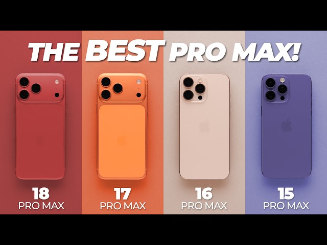 The iPhone 18 Pro Max Does THIS Better! VS 17, 16 and 15 Pro Max!