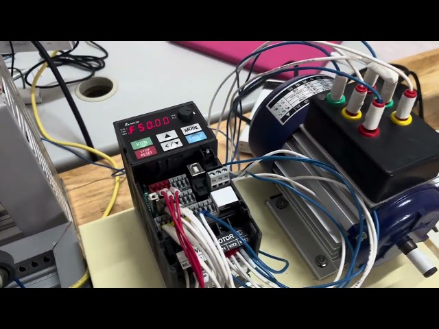 Delta VFD With Siemens PLC Control by HMI 