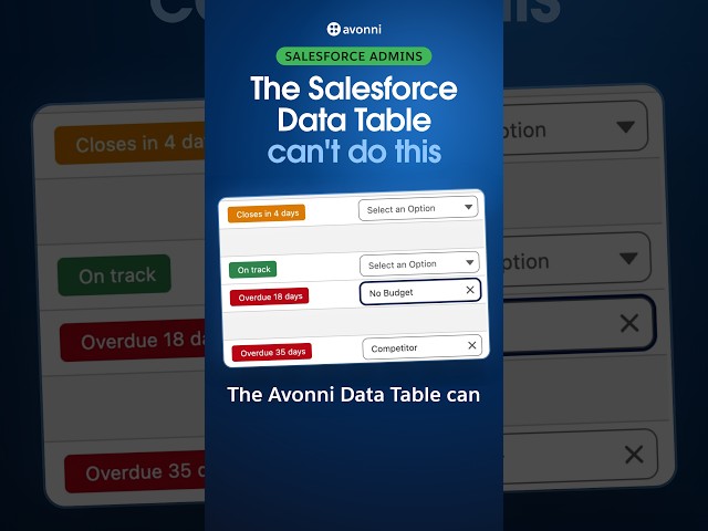 3 things the Salesforce Data Table can't do