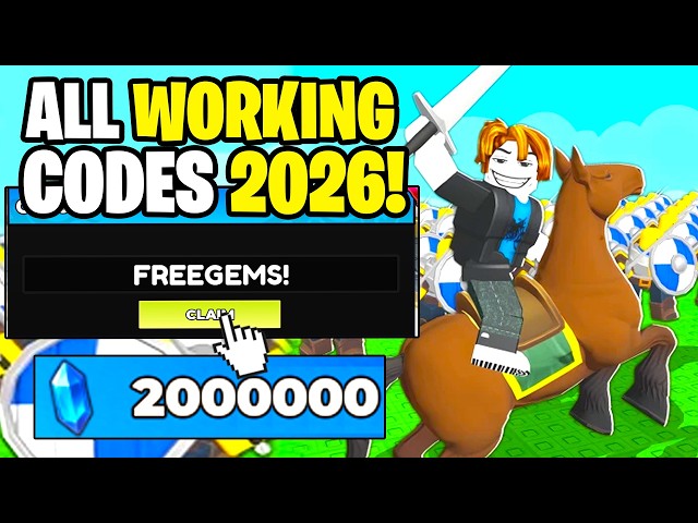 *NEW* ALL WORKING CODES FOR COMMAND AN ARMY IN 2026! ROBLOX COMMAND AN ARMY CODES