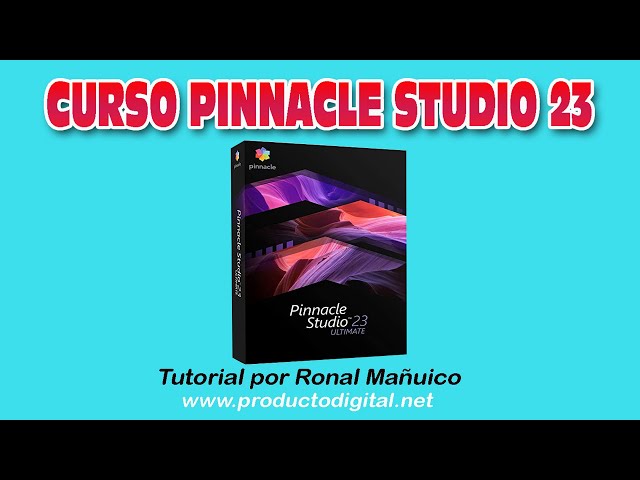 Introduction to Pinnacle Studio 23 Course Video Editing Tutorial