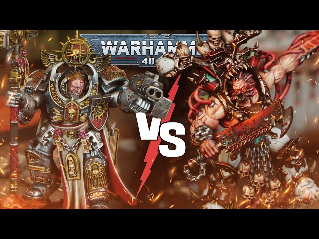 Grey Knights vs World Eaters | Warhammer 40k Battle Report