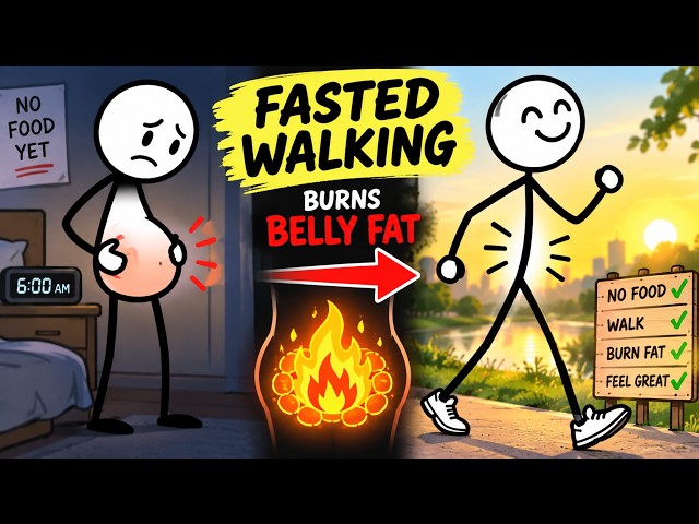 How Fasted Walking Forces Your Body to Burn Stubborn Belly Fat