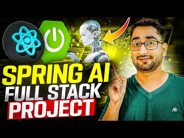 Build Stock Photo Generator using Spring AI and Spring Boot | Full Stack Application Using Spring AI