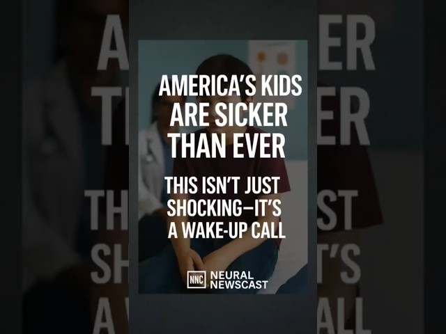 Alarm bells for America’s kids as chronic illness, obesity, mental health & child mortality all up.