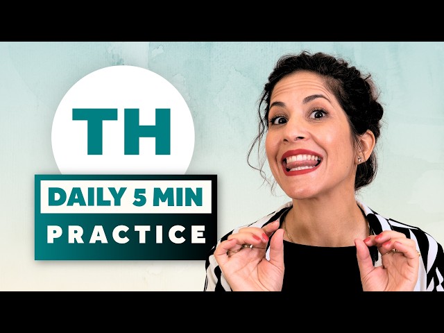 5-minute TH Practice | Do this every day for 2 weeks!