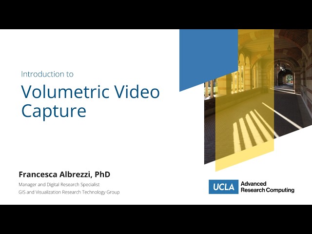 Introduction to Volumetric Video Capture