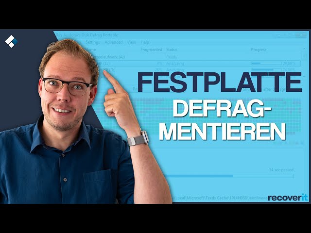 Festplatte auf Windows 10 defragmentieren - so geht's