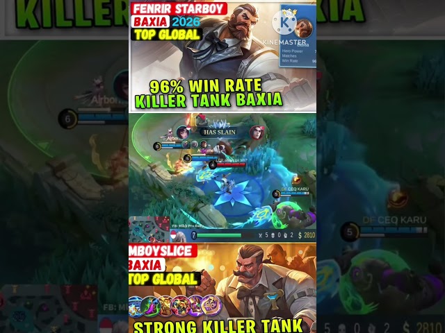 Mobile Legends Baxia Build 2026 Game Play
