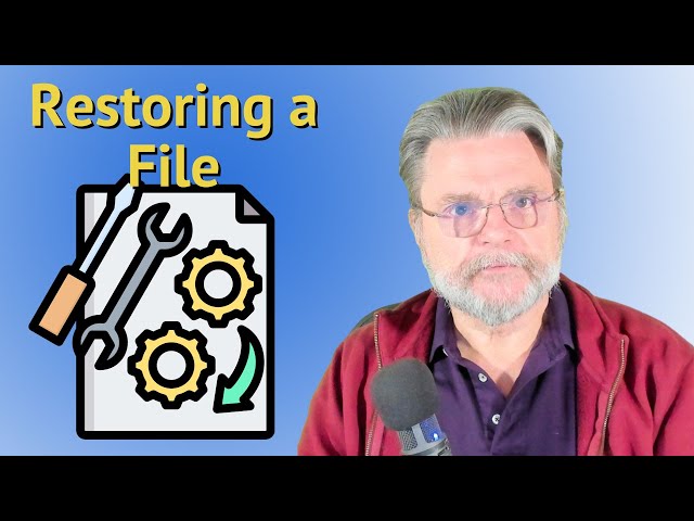 Restoring a File From an EaseUS Todo Image Backup