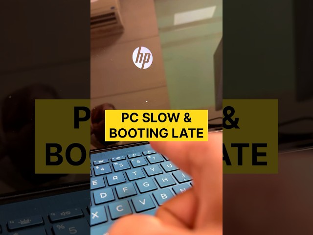 PC Running Slow & Booting Too Late? Try This Fix! #pctips