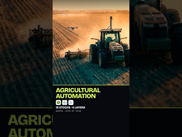 John Deere, AGCO, Corteva: the farm automation stack #Shorts