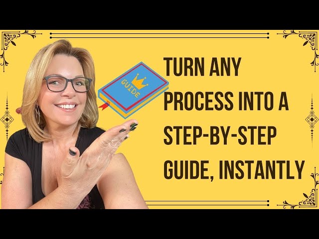 Create Stunning Step-by-Step Tutorials with Scribe: A Beginner's Guide