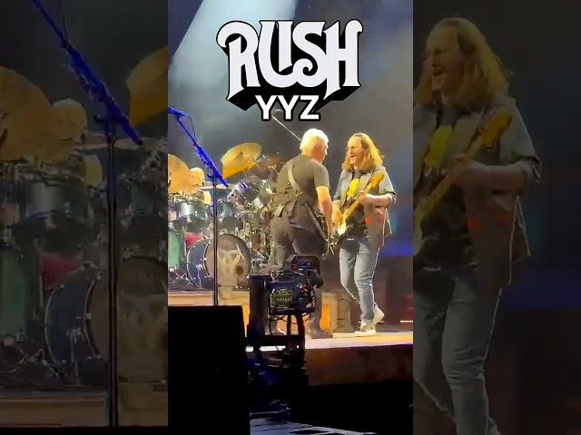 RUSH Sing Along YYZ LIVE Pt 1 - Fifty Something Tour #rush