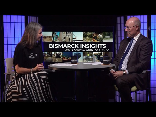 Bismarck Insights with Mayor Mike Schmitz and guest Megan Frankl-Mann