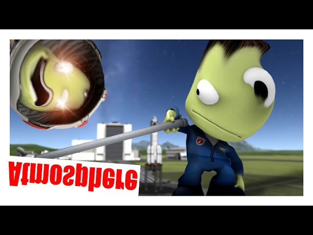 Kerbal Space Program but the atmosphere is upside down...