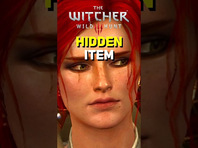 Find Triss Earring in The Witcher 3
