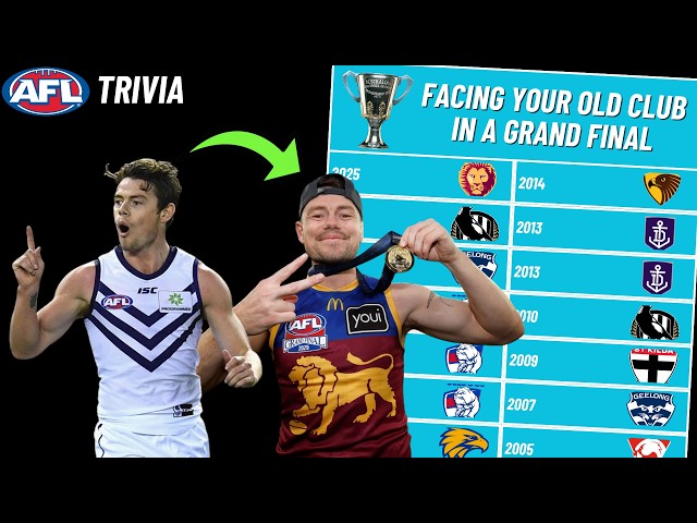 Can You Name Every AFL Player to Face Their Old Club in a Grand Final Since 2000?