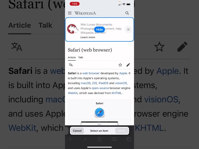 iOS Safari's Thanos Mode Explained