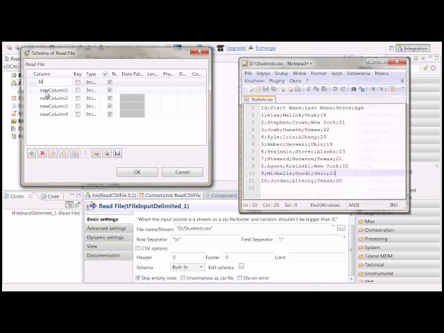 Talend Open Studio for Data Integration