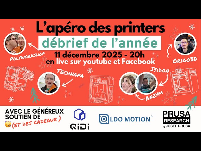 Apéro des Printers - Débrief 2025