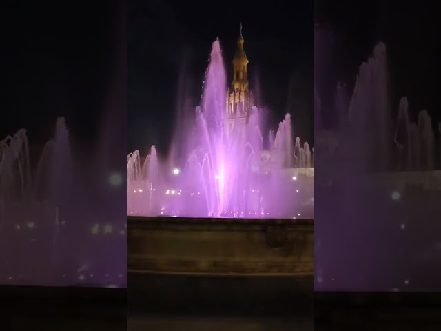 Plaza de España, Seville 🇪🇸 - Night