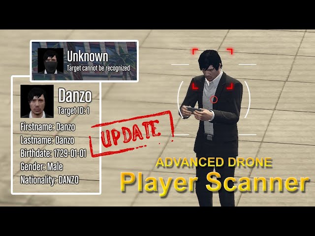 Advanced Drone Update - Face Identity Scanner