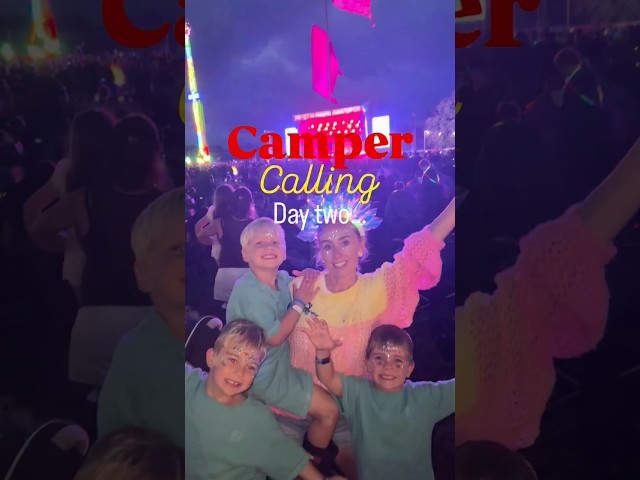 Day 2/3 at Camper Calling Festival wite The Camping and Caravanning Club 🎪❤️