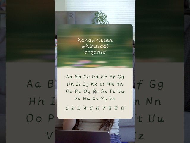 I made my a font based on my favorite place. What should I turn into a font next?  #claude #chatgpt