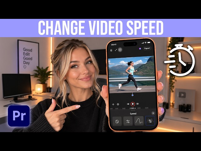 How To Speed Up Or Slow Down Video In Premiere Mobile App